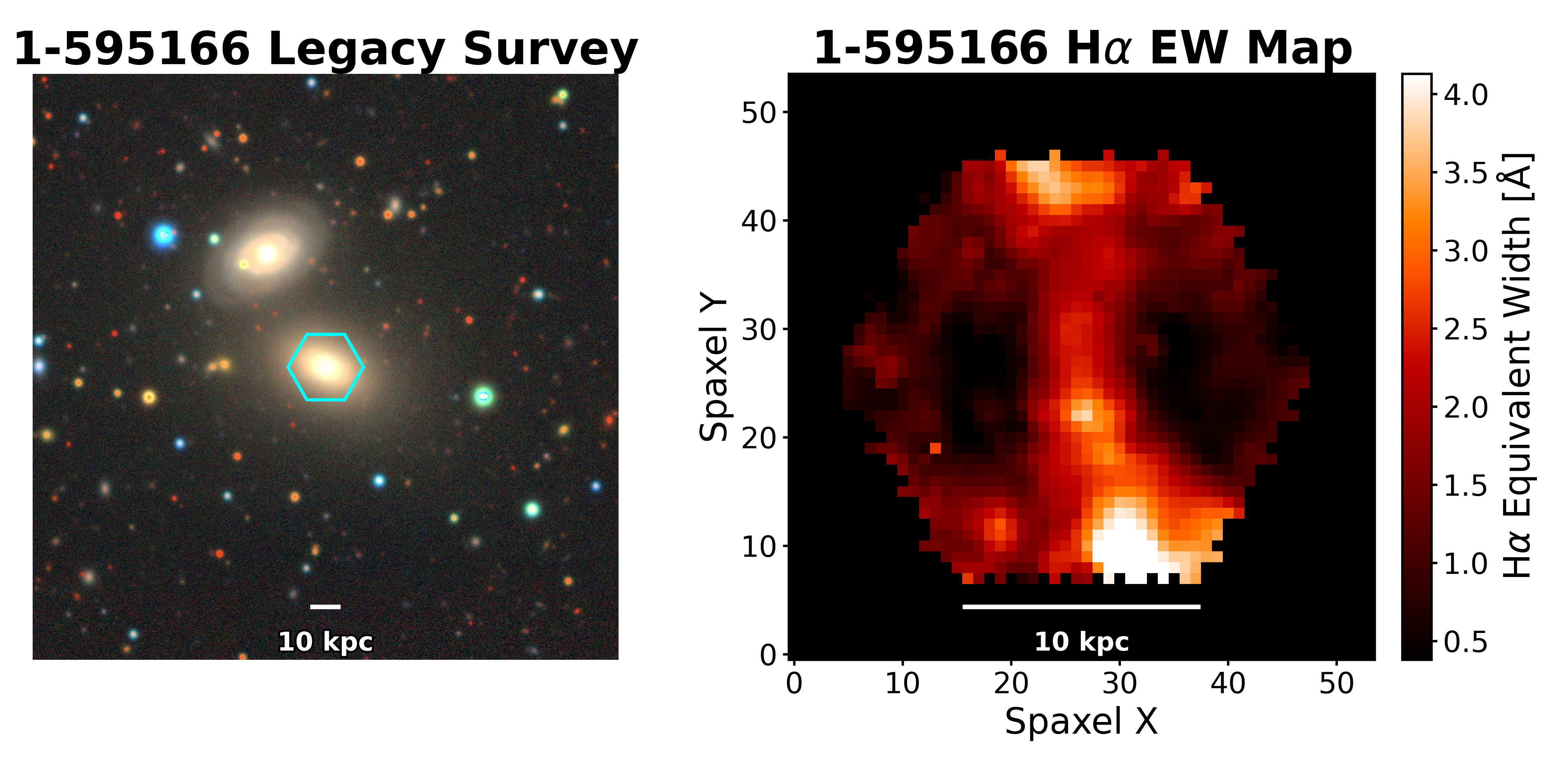 Arian Moghni red geyser galaxy and H alpha equivalent-width map